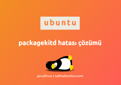 Ubuntu update “packagekitd” hatası