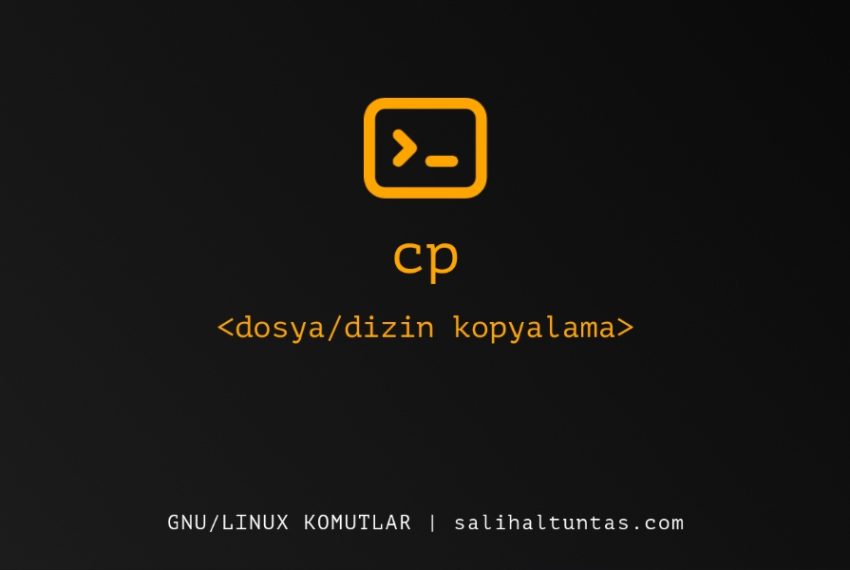 Linux cp komutu (dosya/dizin kopyalama)