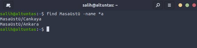 linux find komutu