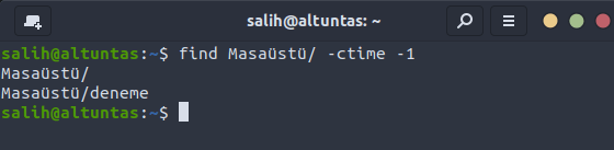linux find komutu ctime