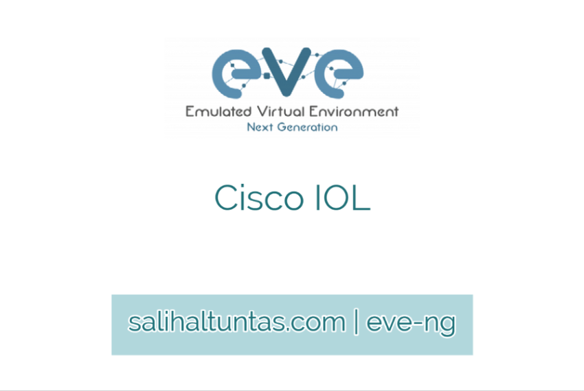 EVE-NG Cisco IOL kurulumu