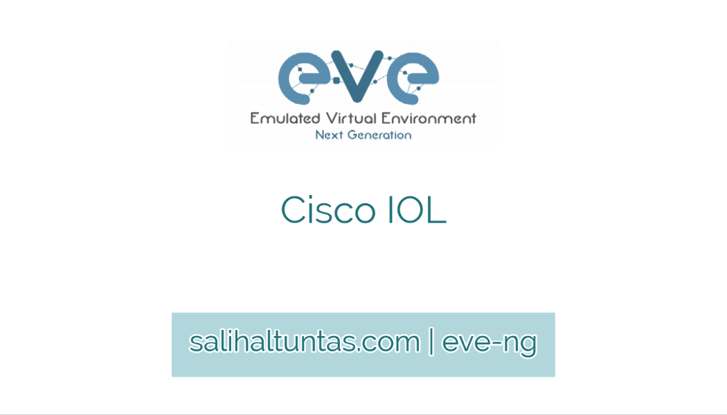 EVE-NG Cisco IOL kurulumu