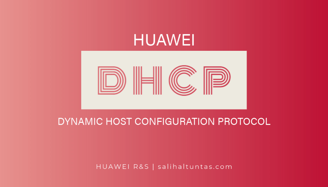 huawei dhcp configuration