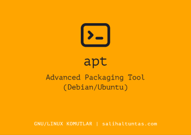 Debian/Ubuntu apt komutu kullanımı